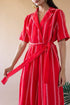Rosie Jumpsuit - Red Candy Stripe